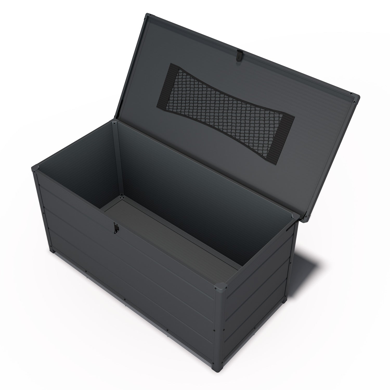 Anthracite resin garden storage box, 465 L