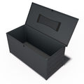 Anthracite resin garden storage box, 780 L